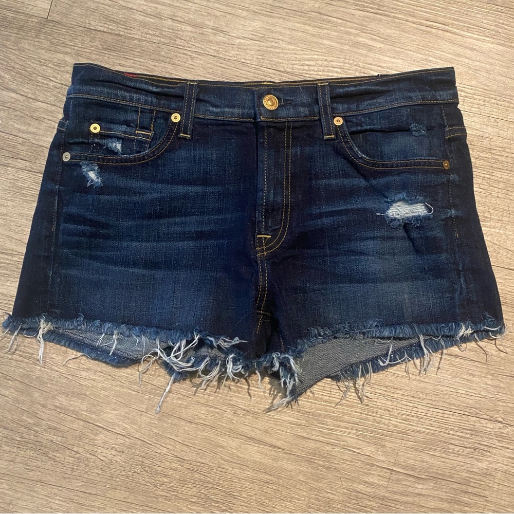 7 For All Mankind Jean Shorts